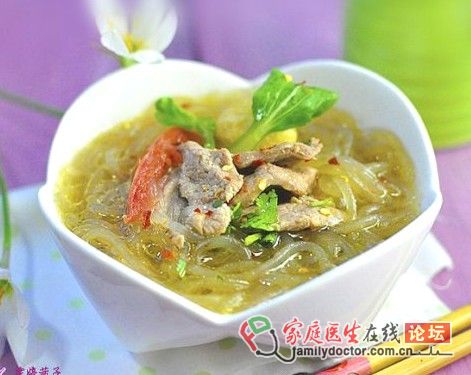 大西北風(fēng)味的羊肉粉湯家庭做法
