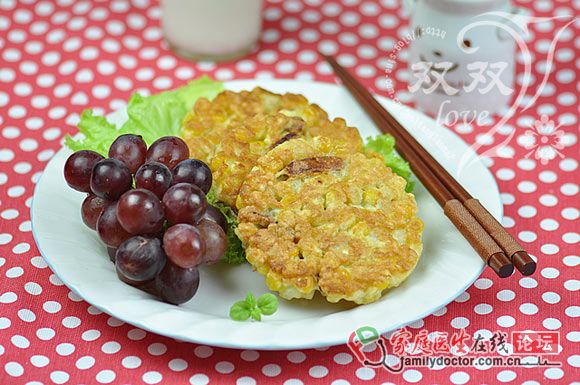 巧用雪梨和玉米巧搭健脾開胃秋季養(yǎng)生餅——梨香玉米餅