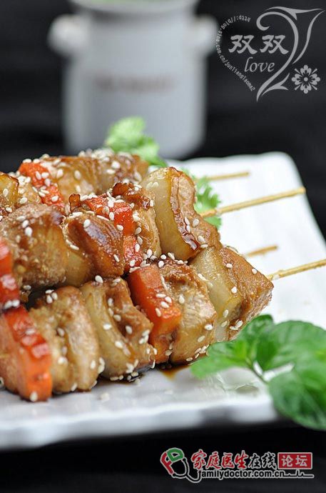 巧用平底鍋做燒烤風(fēng)味雞肉串——叉燒雞肉串