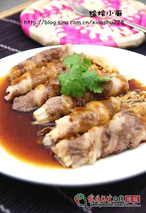 廚房新手必學(xué)的一道美味家常菜--肥牛金針菇卷