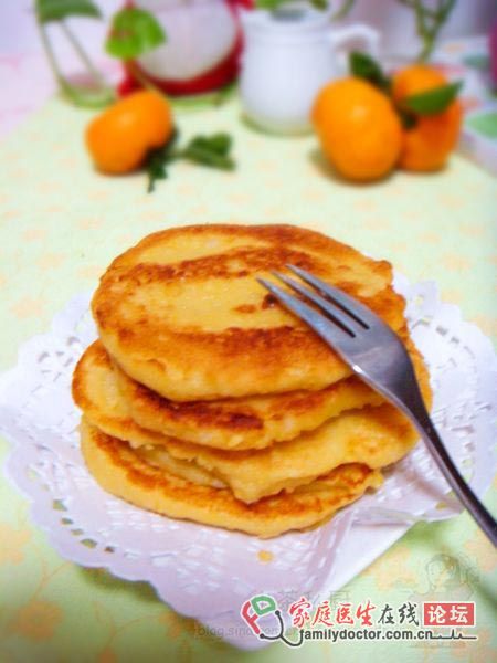 營養(yǎng)價值極高的主食——山藥玉米餅