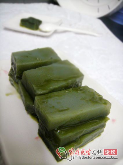 美食達(dá)人 抹茶馬蹄糕的做法