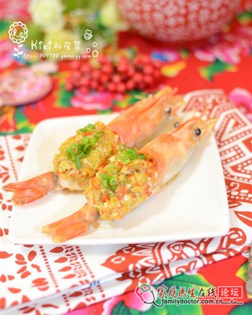 奧運(yùn)品美食 蒜蓉烤大蝦