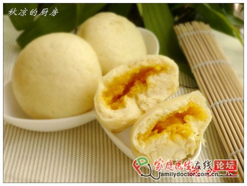 香甜可口的廣式茶點——香甜流沙包