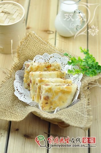 懶媽咪的早餐制勝招數(shù)——榨菜肉末多層餅