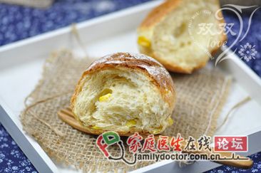 精心打造無糖養(yǎng)生面包--小麥胚芽玉米面包